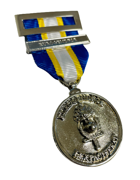 Conjunto completo Medalla Eurogendfor Plata