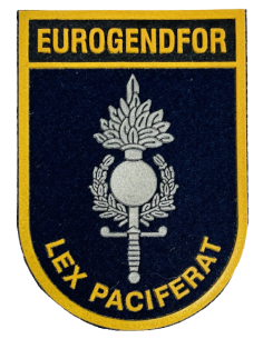 Parche de brazo de la Fuerza de Gendarmería Europea ( EUROGENDFOR )