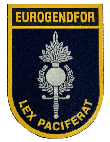 Parche de brazo de la Fuerza de Gendarmería Europea ( EUROGENDFOR )