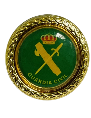 Pin redondo dorado Guardia Civil