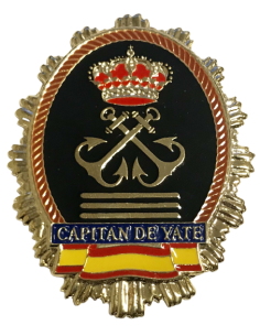 Chapa cartera Capitan de Yate