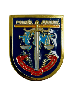 Distintivo de Función Policía Judicial Policía Nacional 
