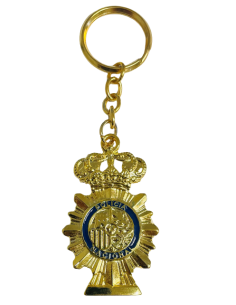 Llavero Placa Policia Nacional (Nuevo)