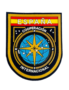 Parche de Brazo Policía Nacional Cooperación Internacional