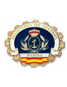 Chapa cartera de la Marina Española