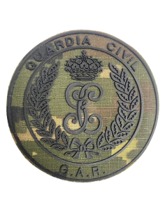 Parche de brazo GAR Guardia Civil verde pixelado