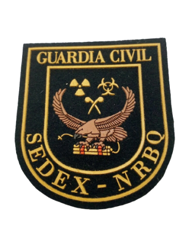 Parche de brazo SEDEX - NRBQ Guardia Civil 