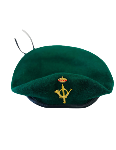 Boina verde del Curso de Montaña de la y Operaciones Especiales EMMOE Escuela Militar de Montaña