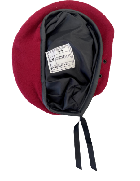 Boina Granate Cuartel General Terrestre (sin emblema)