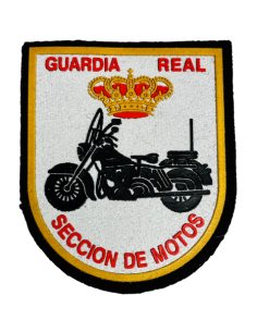 Parche de brazo Guardia Real Sección de motos 