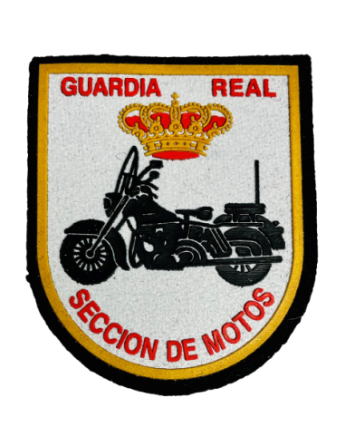 Parche de brazo Guardia Real Sección de motos 