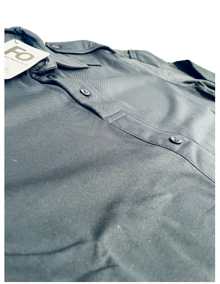 Polo Camisero Manga Larga  Policia Local Azul noche 