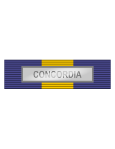 Pasador de Condecoración Medalla de la UE Operaciones ( CONCORDIA )