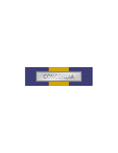 Pasador de Condecoración Medalla de la UE Operaciones ( CONCORDIA )