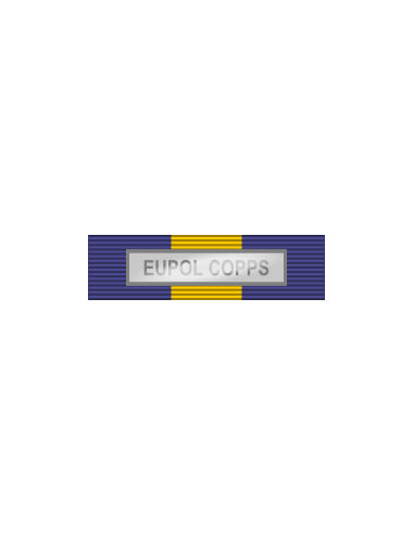 Pasador de Condecoración Medalla de la UE Operaciones ( EUPOL COPPS )