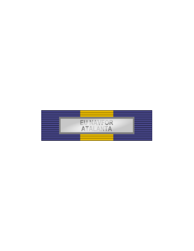 Pasador de Condecoración Medalla de la UE Operaciones ( EU NAVFOR ATALANTA )