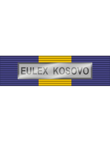 Pasador de Condecoración Medalla de la UE Operaciones ( EULEX KOSOVO )