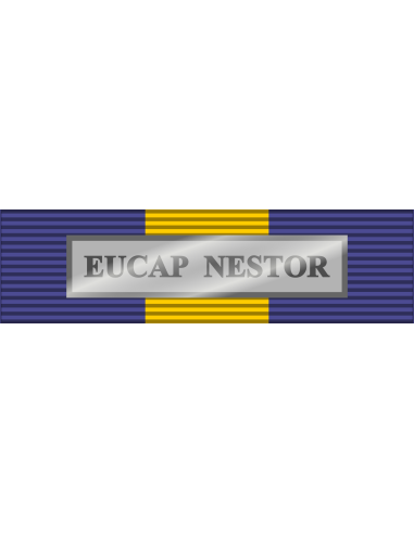 Pasador de Condecoración Medalla de la UE Operaciones ( EUCAP NESTOR )