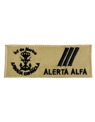 Galletas de Pecho Bordado Infantería de Marina Árido