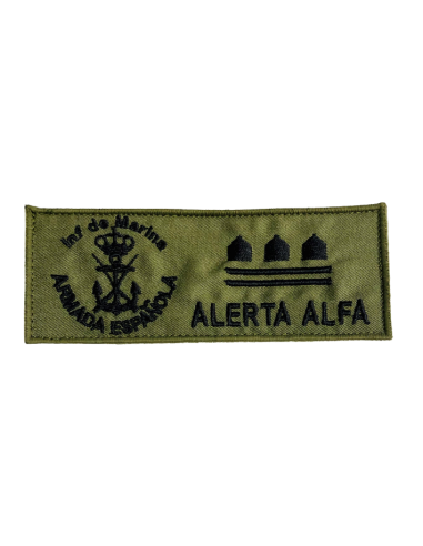 Galletas de Pecho Bordado Infantería de Marina Verde Pixelado