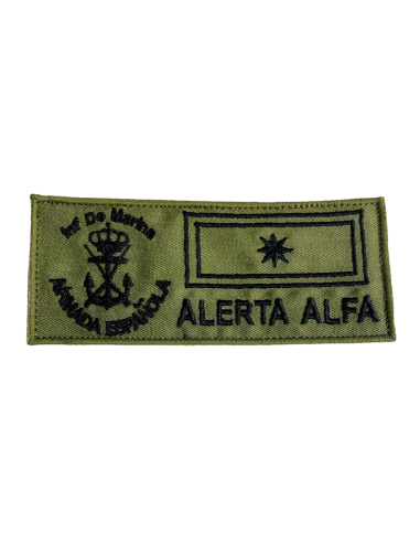 Galletas de Pecho Bordado Infantería de Marina Verde Pixelado