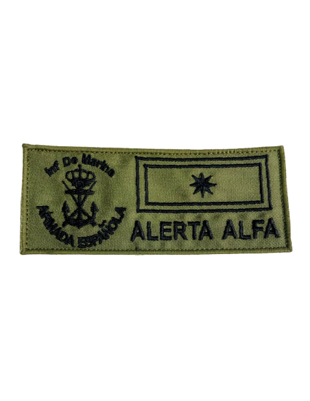 Galletas de Pecho Bordado Infantería de Marina Verde Pixelado