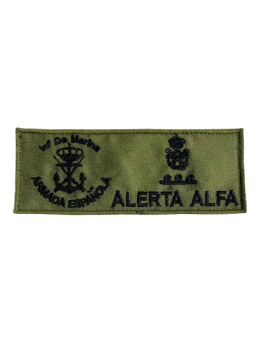 Galletas de Pecho Bordado Infantería de Marina Verde Pixelado