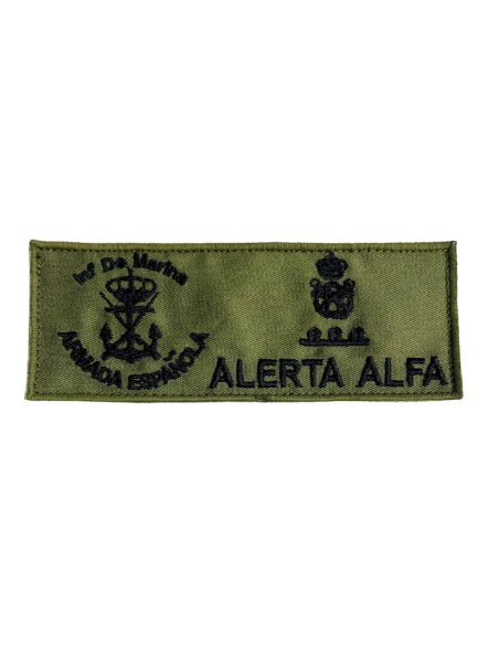 Galletas de Pecho Bordado Infantería de Marina Verde Pixelado