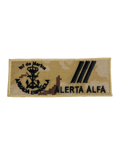 Galletas de Pecho Bordado Infantería de Marina Árido Pixelado