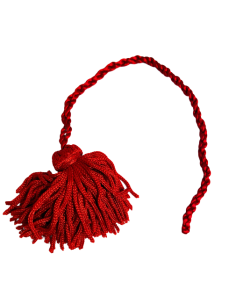 Borla fina roja Chapiri Tropa