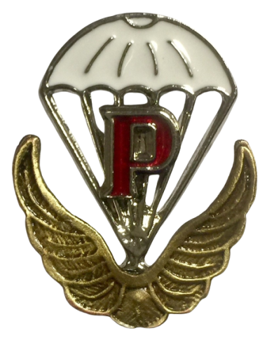 Distintivo del curso de Plegador Paracaidista