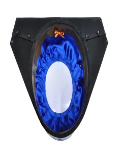 Tricornio Charol Forrol azul 2