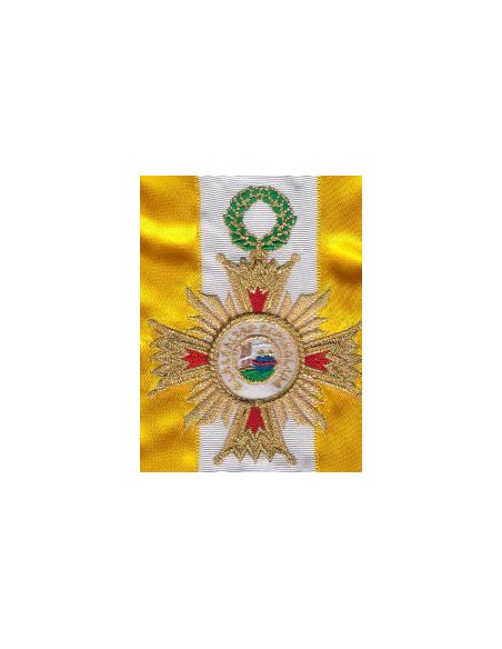 Corbata Bordada para banderín Orden Isabel la Católica