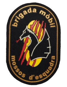 Parche Mossos D´Escuadra BRIGADA MÓVIL