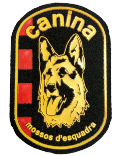 Parche Mossos D´Escuadra Canina