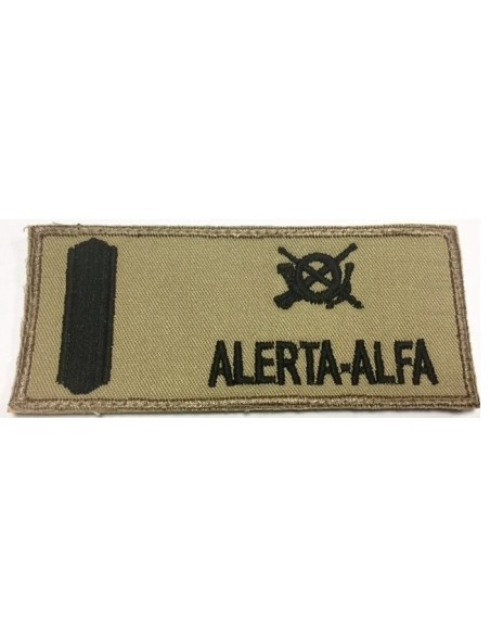 Galleta Identificativa Bordada Ejército de Tierra Árida