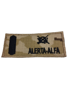 Galleta Identificativa Bordada Ejército de Tierra Arida...