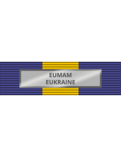 Pasador de Condecoración Medalla de la UE Operaciones (EUMAM UKRAINE) 2