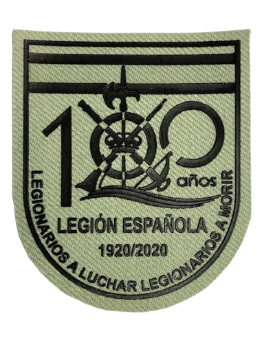 Parche Brazo Centenario de la Legión Española Verde