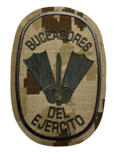 Parche de Brazo Buceadores de Combate Árido Pixelado