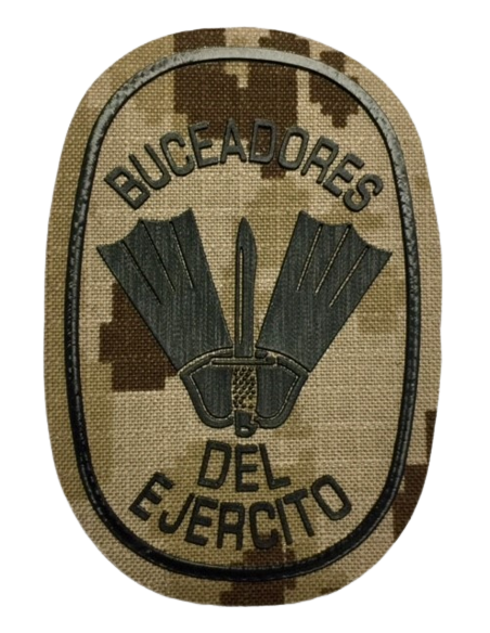 Parche de Brazo Buceadores de Combate Árido Pixelado