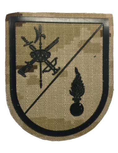 Parche Grupo de Artillería de Campaña II de la Legión Árido Pìxelado