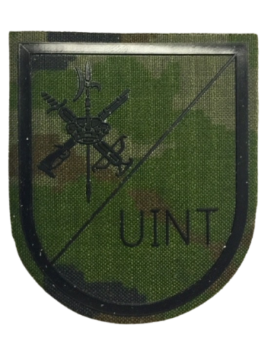 Parche La Legión  Bandera de Cuartel General CINT 2 Verde Pìxelado