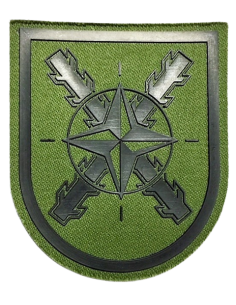 Parche de brazo HQ OTAN VERDE