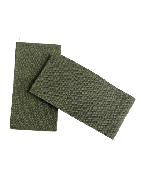 Pernera - Goma Tobillera con velcro Verde (Par)