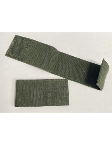 Pernera - Goma Tobillera con velcro Verde (Par)