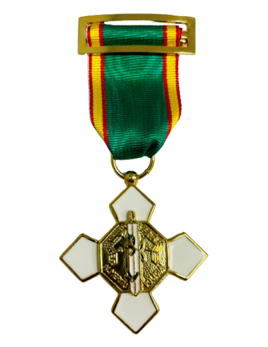 Medalla Merito Policial Distintivo Blanco Honorífica