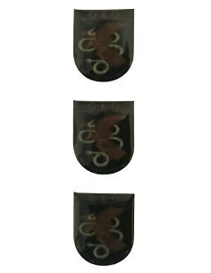 Pegatinas pequeñas Relieve GEO Policía Nacional (3 unidades)