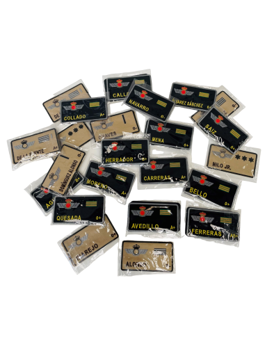 Galletas de FAENA Verde identificación PVC y...