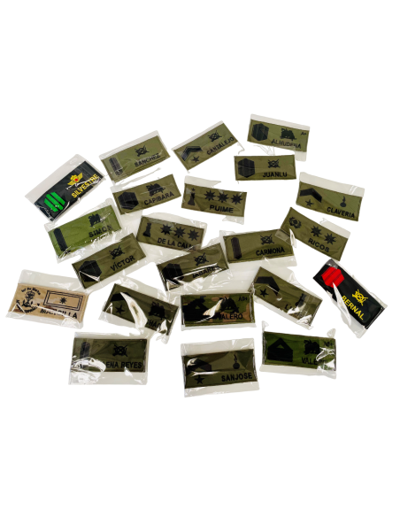 Galleta Identificativa Bordada Ejército de Tierra Arida Pixelada